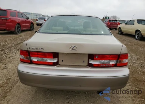 2000 Lexus Es 300 Base z USA, uszkodzony, nr VIN JT8BF28GXY5080411